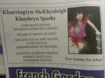Totally unusal spellings for common names?