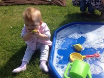 Those with a 10-12 month old Describe your day