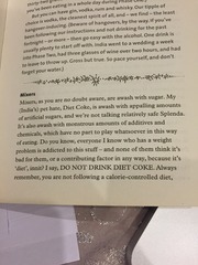 To be addicted to diet coke