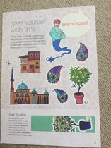 Adult colouring in books