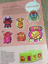 Adult colouring in books