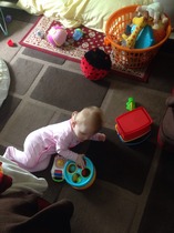 Those with a 10-12 month old Describe your day