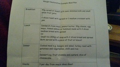 Parents of children with very low weight/anorexia, support