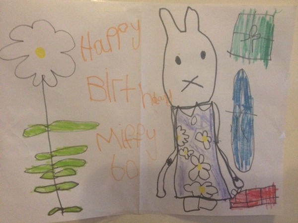 Win a gorgeous Miffy goodie bag and £110 lamp! Get your DCs to design a brilliant birthday card