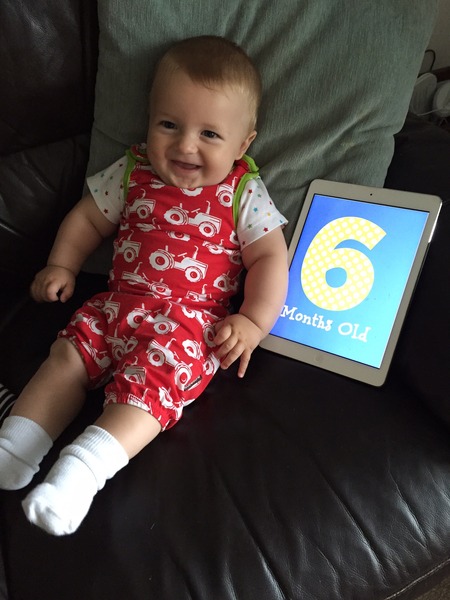 Jan 2015- what will they be doing next? Sitting, eating, crawling....