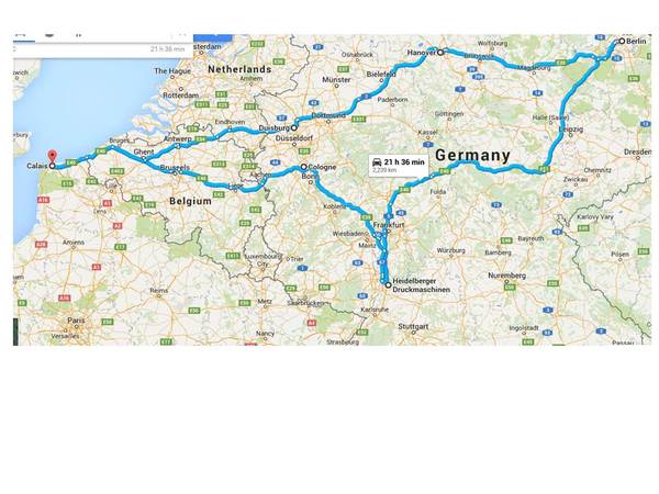 Roadtrip through Germany
