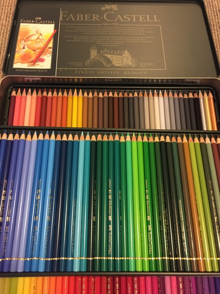 Adult colouring in books