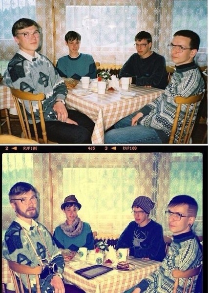 to feel a bit sad for the grumpy hipsters on holiday