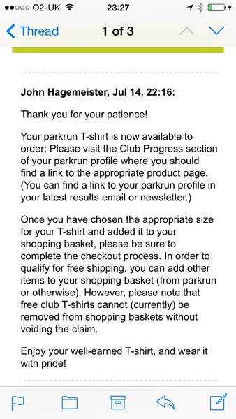 parkrunners (AOWALC) Anonymous Keep on Running into Spring