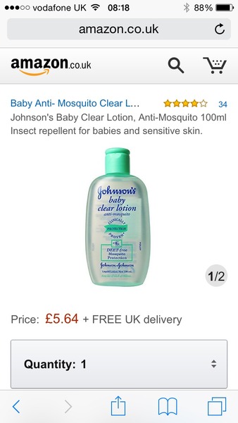 To ask about baby cream?