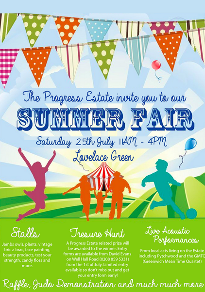 Summer Fair - Lovelace Green, Eltham - 25th July