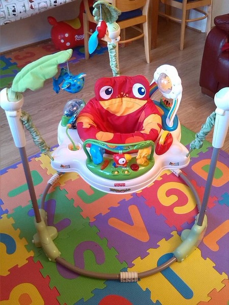 To think it's cruel not to give a toddler any toys?