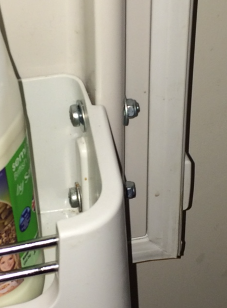 DIY advice to fix fridge shelf