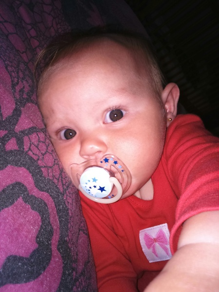 Jan 2015- what will they be doing next? Sitting, eating, crawling....