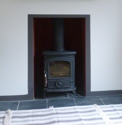 What do you think of my wood burning stove and mantelpiece??
