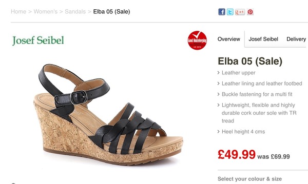 Are 'Hotter' sandals just for Pensioners?