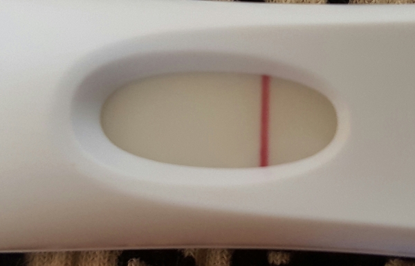 Pregnancy test. Faint line??