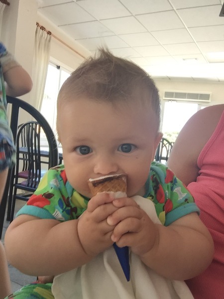 Jan 2015- what will they be doing next? Sitting, eating, crawling....