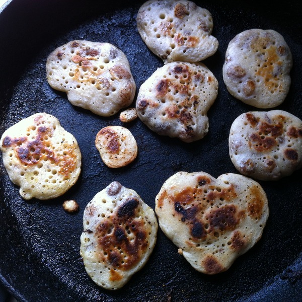 To hide the crumpets?