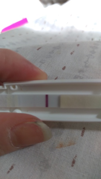 Pregnant or faulty test?