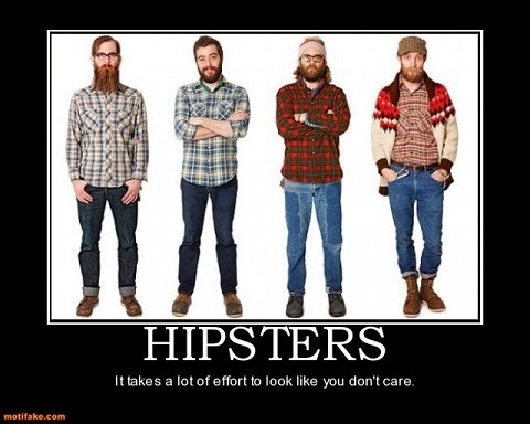 to feel a bit sad for the grumpy hipsters on holiday