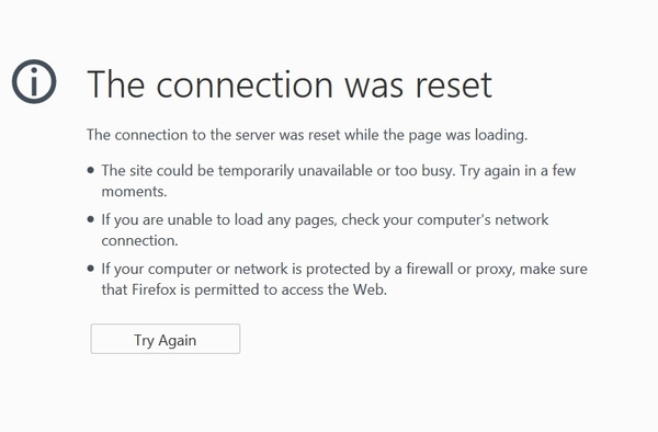 Is your site buggered again?