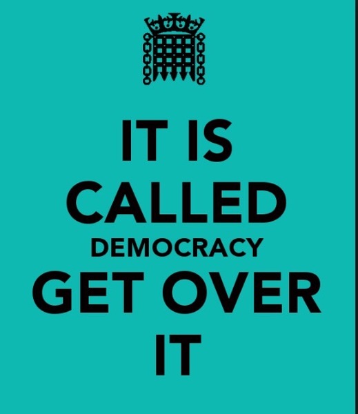 to point out that tory voters are far from being in the majority