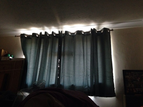 Blackout curtains not blacking out all