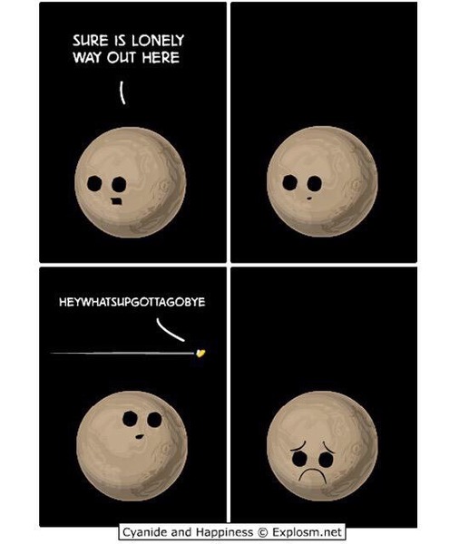 AIBU to be excited about the fly past of Pluto?