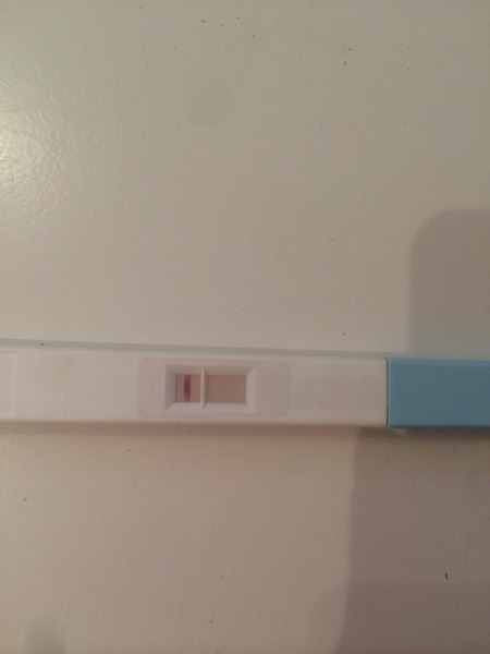 Very Very Light line on pregnancy test