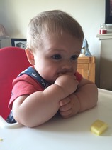 Jan 2015- what will they be doing next? Sitting, eating, crawling....