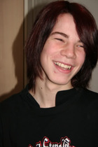 To be pissed of at  people that make comments about sons hair