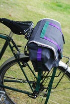 I made a bag - first proper (non simple shopper) bag ... for my bike.