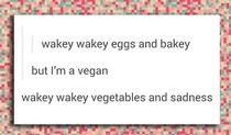 To ask everyone to eat less meat and meat products?