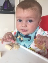 Jan 2015- what will they be doing next? Sitting, eating, crawling....