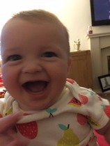 Jan 2015- what will they be doing next? Sitting, eating, crawling....