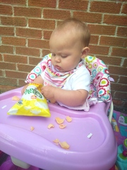 Jan 2015- what will they be doing next? Sitting, eating, crawling....