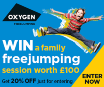 Oxygen’s #JumpFest – a chance for local schools and sports clubs to take to the air!