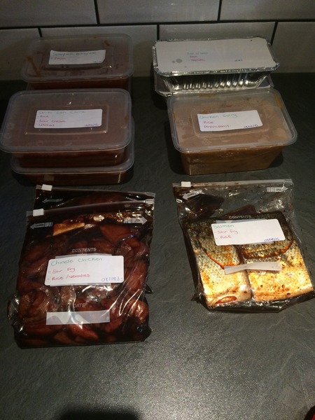 Good meals to cook pre-birth and freeze for post-birth dinners
