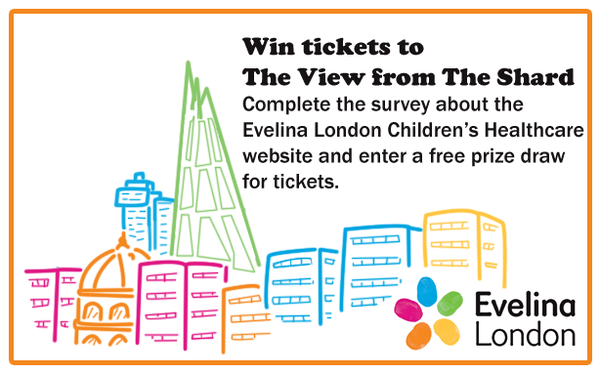 Complete the Evelina London website survey for a chance to win