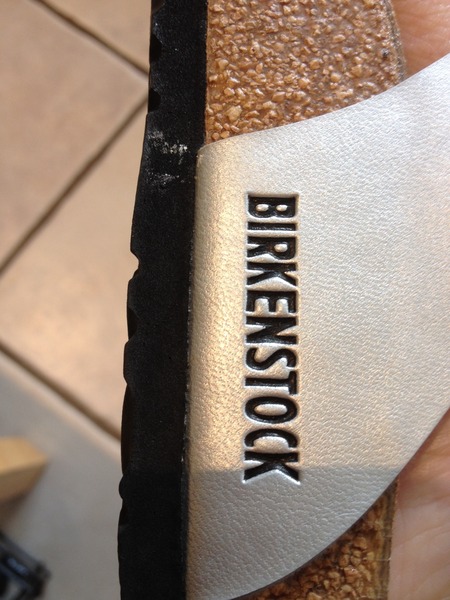 Birkenstocks.