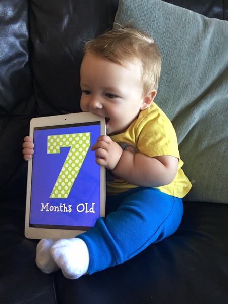 Jan 2015- what will they be doing next? Sitting, eating, crawling....