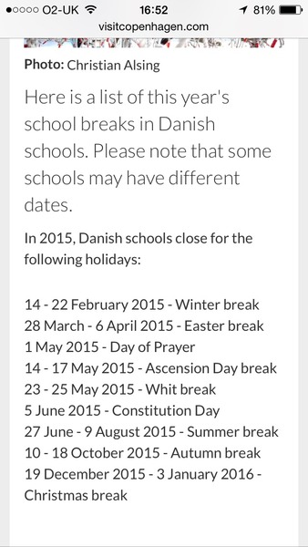 Holidays by ferry from Newcastle?