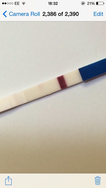 Confused by this pregnancy test. Is it positive?