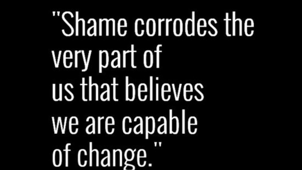 To be ashamed of what poverty has reduced me to?