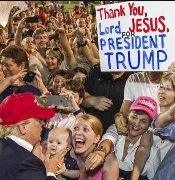 To be terrified that anyone in the US would even consider Donald Trump as President