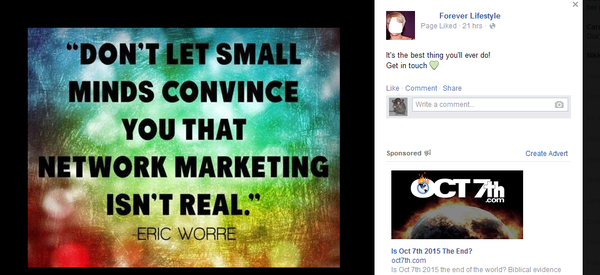 MLM-bot watch -  FL, Juice Plus, Younique etc