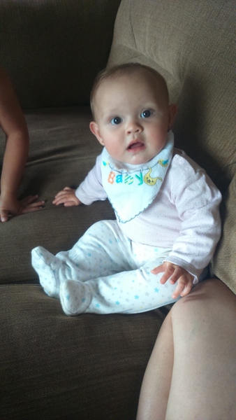 Jan 2015- what will they be doing next? Sitting, eating, crawling....