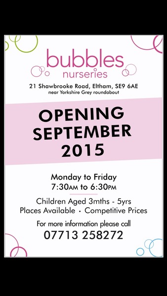 Can anyone recommend a creche / nursery in Mottingham/Eltham/Chislehurst