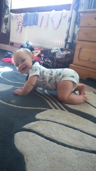 Jan 2015- what will they be doing next? Sitting, eating, crawling....